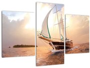 Obraz jachty (90x60 cm)