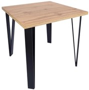 Stôl Karlos 90x90 dub wotan