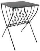 Bočný stolík Leitmotiv Cross LM1876BK, čierny