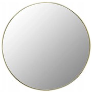 Dekorstudio Okrúhle zrkadlo so zaltým rámom 09820 - 60 cm