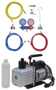 Sada vákuového čerpadla so 2-cestným meradlom 100l/min