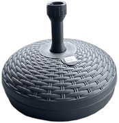 Podstavec pre slnečník PVC ratan 20L