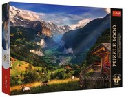 Trefl Foto Odysea Údolie Lauterbrunnen Švajčiarsko 1000 dielov