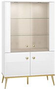 Vitrína Goldin 03 biela