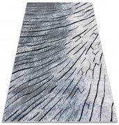 Koberec COZY 8874 Timber sivý/nebeský