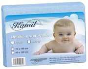 Bellatex Detské froté prestieradlo, svetlo modrá, 60 x 120 cm