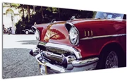 Obraz starého auta (120x50 cm)