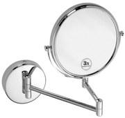 Sapho Sapho, X-ROUND závesné kozmet. zrkadielko, priemer 200mm, chróm, XR006
