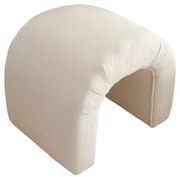 Taburet NU Teddy krémový