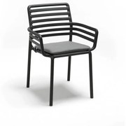 DOGA ARMCHAIR CUSCINO vankúš - podsedák fumo Sunbrella