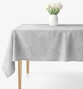 Goldea hranatý obrus malaga - sivý 80 x 80 cm