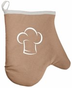 Kuchynská rukavica Chef EMI, hnedá