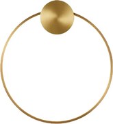 Toolight Toolight, LED nástenné svietidlo 30cm, 13W, APP1385-CW, zlatá matná, OSW-00939