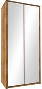 Skriňa Maxim 2SD zrkadlo Dub lefkas