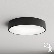 Brilagi - Stropné svietidlo so senzorom CLARE 3xE27/40W/230V pr. 40 cm čierna