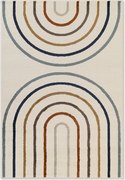 Hanse Home, Detský koberček Adventures 106212 Cream Multicolor, 120x170, biela, detská izba