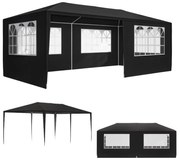 Párty stan NEAPOL, 3x6m, antracitová Jurhan