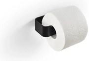 Čierny nástenný kovový držiak na toaletný papier Ume – Zone