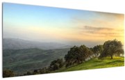 Obraz - Výhľad z kopca (120x50 cm)