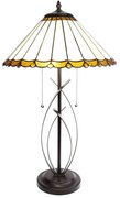 Tiffany stolná lampa HONEY Ø41*69