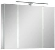 Riva Vulcano Zrkadlová skrinka s LED osvetlením, 61,8 × 80,6 × 13 cm