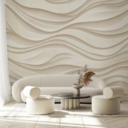 Fototapeta - 3D línie vĺn (147x102 cm)