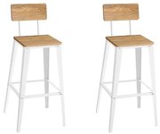 Set dvoch barových stoličiek LBC078K01 (2 ks)
