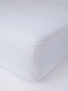 Nepriepustné prestieradlo Froté 60 x 120 cm - biele