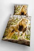 3d obliečky Leo 140x200 cm