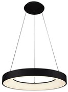 Azzardo AZ4999 - LED Luster na lanku SANTANA LED/30W/230V čierna
