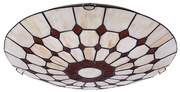 Rabalux 8091 - Tiffany vitrážové stropné svietidlo MARVEL 2xE27/60W/230V
