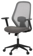 Kancelářská židle, houpací mechanismus, šedá síťovina, KA-V3149 GREY