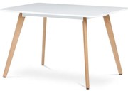Autronic BONTEC Jedálenský stôl 120x80cm, mdf DT-313 WT Farba: Biela