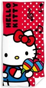 Carbotex Detská osuška Hello Kitty Malá Hudobnica, 70 x 140 cm