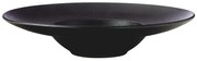 Čierny hlboký keramický tanier ø 28 cm Caviar – Maxwell &amp; Williams