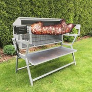 Gril s elektrickým ražňom AVENBERG FERKEL