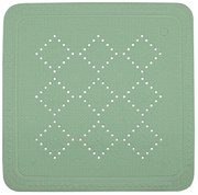 Spirella Protišmyková podložka do sprchy ALASKA, zelená, 55 x 55 cm