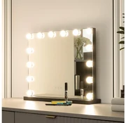 Brilagi - LED stmievateľné make-up zrkadlo HOLLYWOOD LED/15W/230V 3000/4000/6500 BG2219