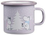 Hrnček Moomin Snowfall 0,25l, smalt / fialový