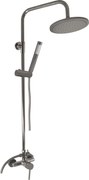 Slezák - RAV Sprchový komplet so zmiešavacou batériou SEINA - SE982.5/5-61MGK, Metal Grey brúsená
