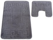 Sada kúpeľňových koberčekov Montana Ethnic Opal Grey