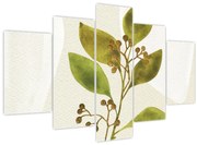 Obraz - Akvarelová vetvička N⁰1 (150x105 cm)