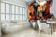 Fototapeta - Diera - dinosaurus (254x184 cm)