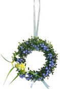 Umelý veniec Nezábudky, pr. 25 cm
