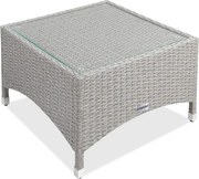 Ratanový stolík RT 05 béžový 58 x 58 x 42cm