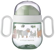Svetlozelený tritanový detský hrnček 200 ml Little farm – Mepal