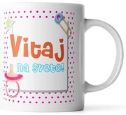 Sablio Hrnček Vitaj na svete 3 - 200 ml - espresso