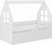 Wooden Toys Detská posteľ DOMEK 140x70 + matrac