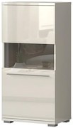 Vitrína Piano V60-1KS/PN-71/KA/71 lakované beige