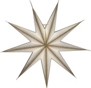 House Doctor Dekoratívna papierová hviezda 9 Point Champagne Ø 45 cm